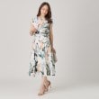 クードシャンス(COUP DE CHANCE)の【洗える／日本製／セットアップ可】アート的プリント柄のフレアスカート10