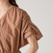 クードシャンス(COUP DE CHANCE)の【洗える／日本製】カシュクールタイプのギャザーブラウス18