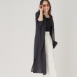 クードシャンス(COUP DE CHANCE)の【洗える／さらっと羽織れる】脇スリット入りロングブラウス6