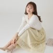 クードシャンス(COUP DE CHANCE)の【洗える】レース素材プリーツスカート3