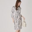 クードシャンス(COUP DE CHANCE)の【洗える／日本製】柄タイトワンピース1