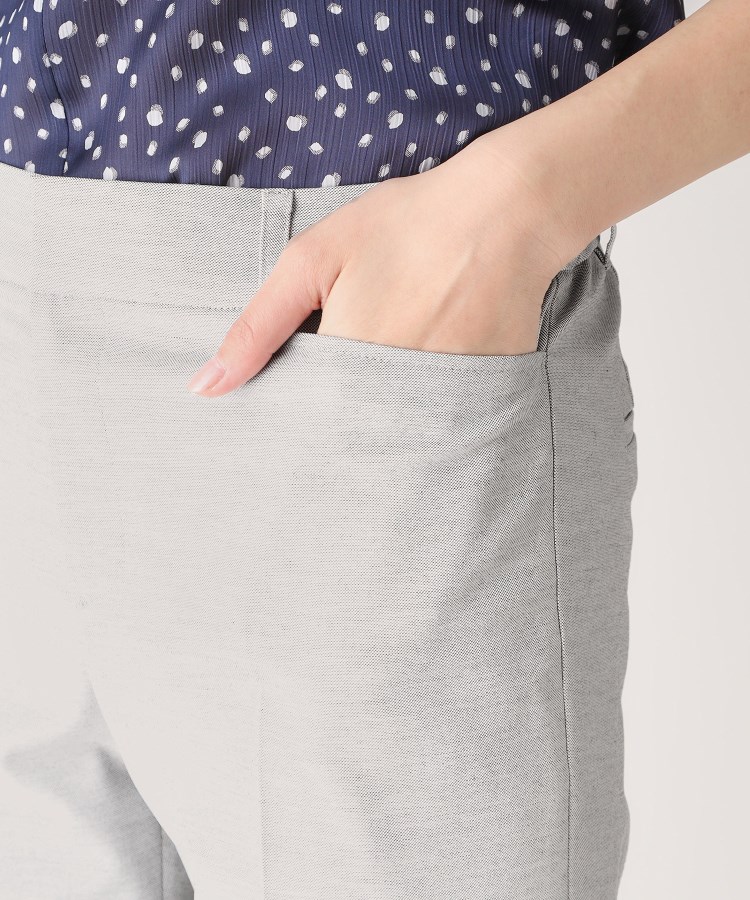 クードシャンス(COUP DE CHANCE)の【洗える】定番、美シルエットテーパードパンツ33