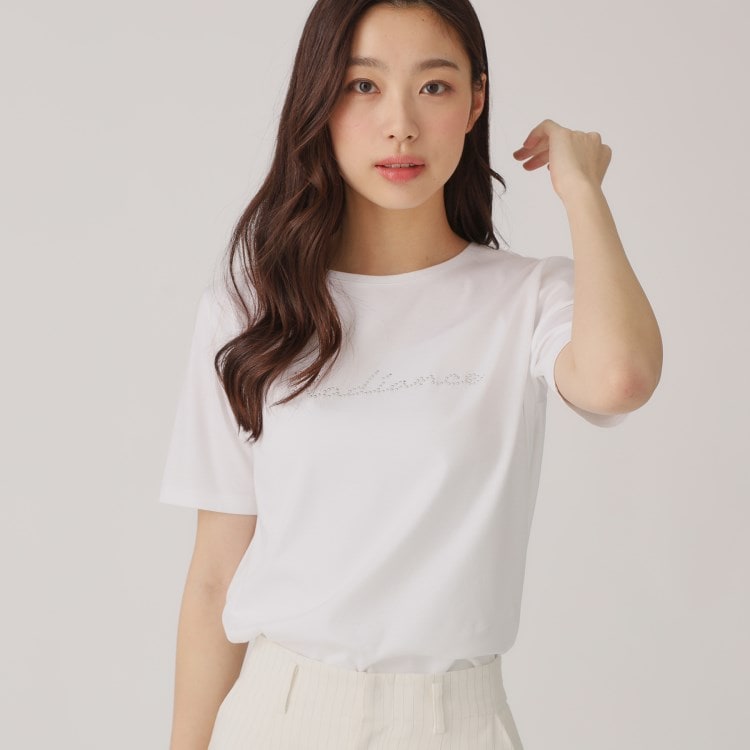 クードシャンス(COUP DE CHANCE)の【洗える／日本製】ロゴTシャツ Ｔシャツ
