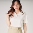 クードシャンス(COUP DE CHANCE)の【洗える／日本製】きれいめに着られる衿付きスキッパーカットソー2