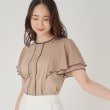 クードシャンス(COUP DE CHANCE)の【洗える／日本製】異素材組合せのジャージプルオーバー9