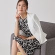 クードシャンス(COUP DE CHANCE)の【洗える／日本製／幾何柄／伸縮性】タイトシルエットのワンピース1