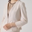 クードシャンス(COUP DE CHANCE)の【手洗い可／日本製／スーツ可】麻調合繊ノーカラージャケット26