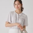 クードシャンス(COUP DE CHANCE)の【洗える／日本製】ストライプ×ボーダーブラウス2