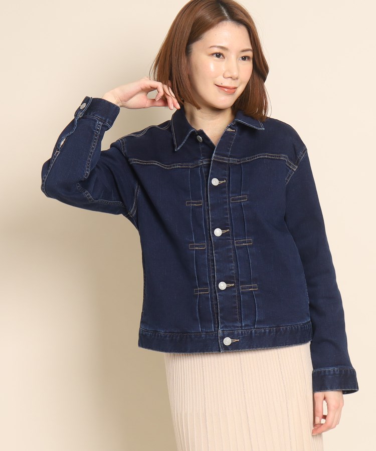 洗える】こなれ感のある着こなしにおすすめ、デニムジャケット(デニム