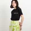 クードシャンス(COUP DE CHANCE)の【WORLD for the World】メッセージプリントTシャツ8