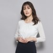 クードシャンス(COUP DE CHANCE)の【洗える／日本製／ラメ入り】上品ラウンドネックプルオーバー シルバー(006)