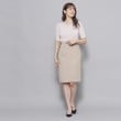 クードシャンス(COUP DE CHANCE)の【洗える／日本製／ハートネック】5分袖ラメ入りニットトップス6