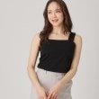 クードシャンス(COUP DE CHANCE)の【洗える／日本製】キラキラ煌めくホットフィット付キャミソール6