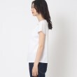 ベルスクローゼット(bellus closet)の【洗える】ロゴ入りフレンチスリーブTシャツ2