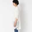 ベルスクローゼット(bellus closet)の【洗える】メッシュ風チュニックニット2