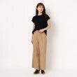 ベルスクローゼット(bellus closet)の【洗える】フレンチスリーブロゴTシャツ13