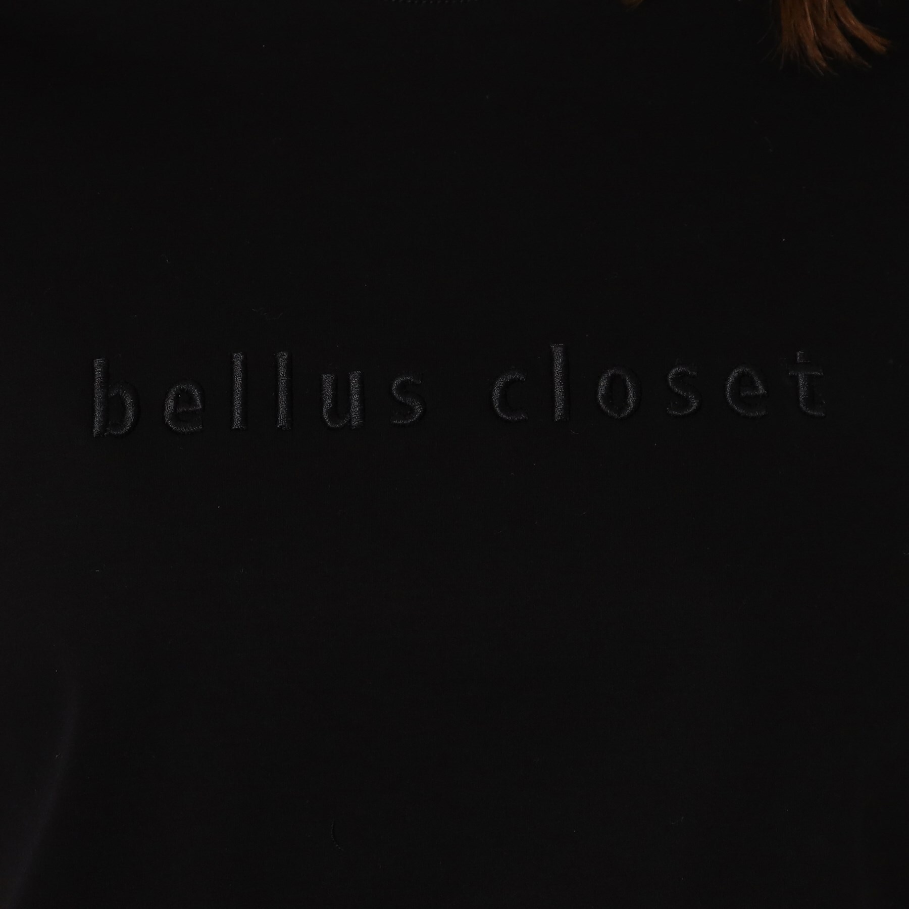 ベルスクローゼット(bellus closet)の【洗える】フレンチスリーブロゴTシャツ11