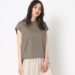 ベルスクローゼット(bellus closet)の【洗える】ドロストフレンチスリーブTシャツ8