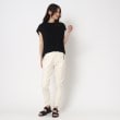 ベルスクローゼット(bellus closet)の【洗える】ドロストフレンチスリーブTシャツ13