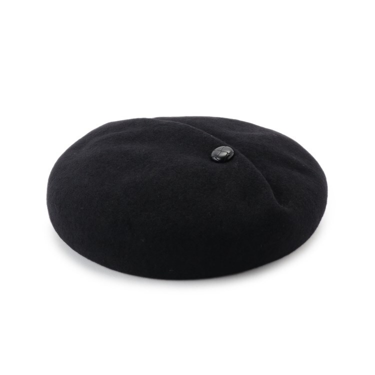 レイドローク(Reidroc)のタック＆ボタンデザインベレー帽 ベレー帽