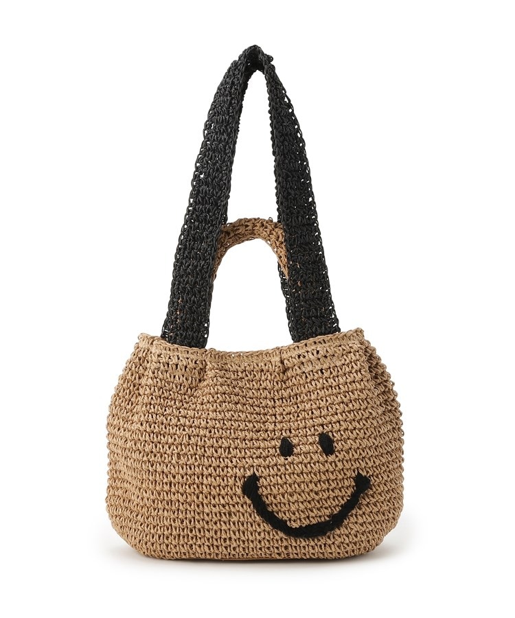 レイドローク(Reidroc)のSMILEY 2ハンドタック入カゴBAG キャメルブラウン(141)