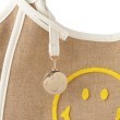 レイドローク(Reidroc)のSMILEY 麻×ブラシ刺繍トートBAG9