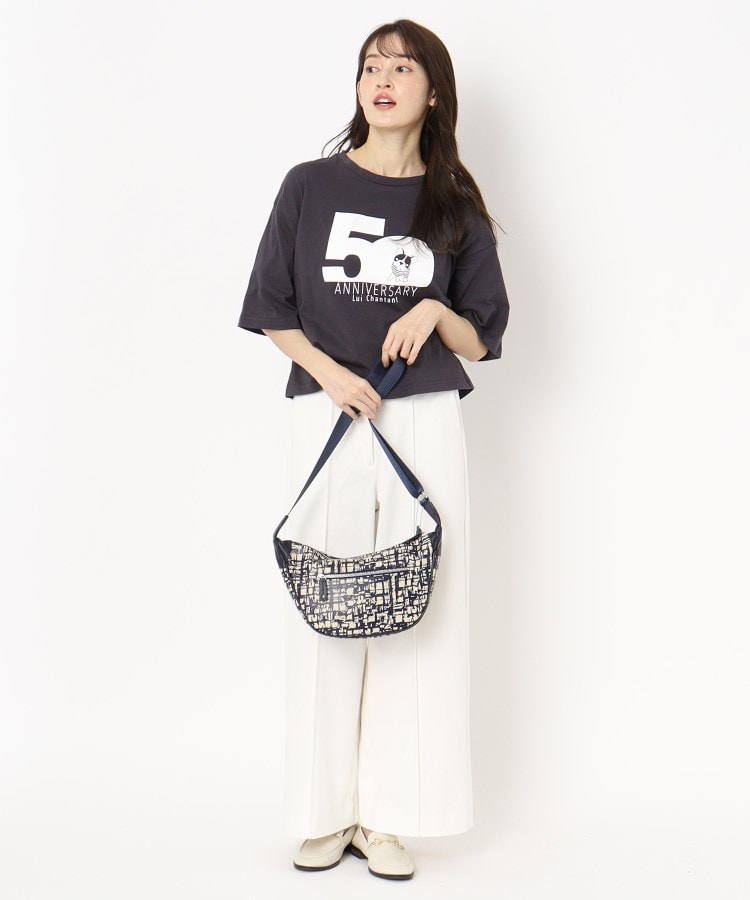 レイドローク(Reidroc)のプリントレザーハーフムーンbag11