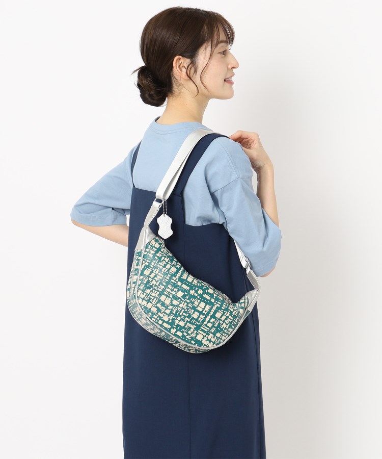 レイドローク(Reidroc)のプリントレザーハーフムーンbag12