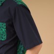 フォーティーカラッツアンドゴーニーゴ(40CARATS&525)のエンブロイダリーフラワー 半袖シャツ6