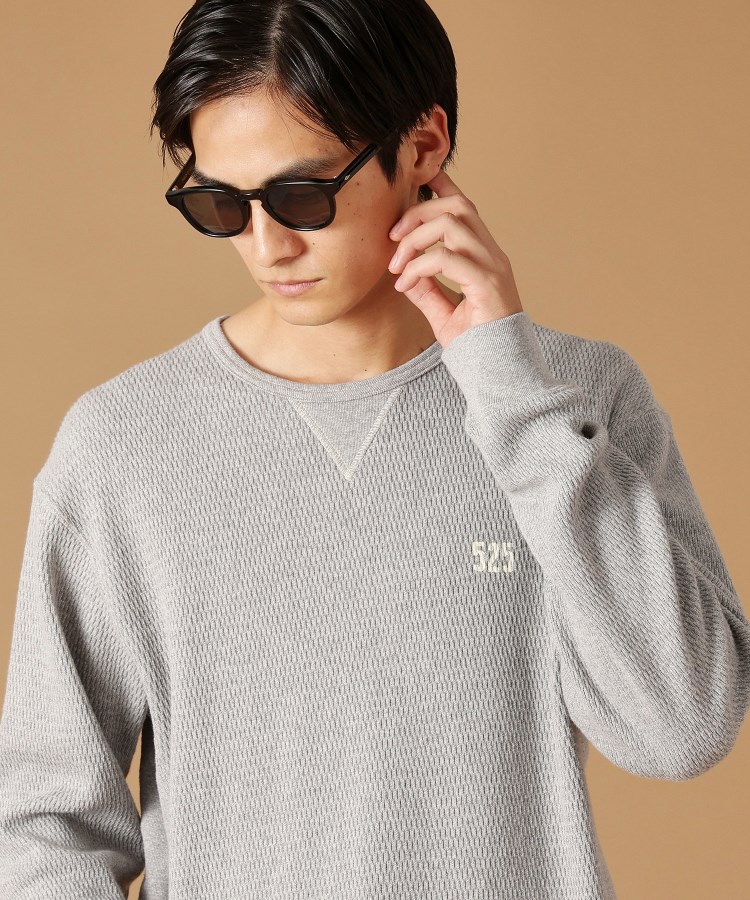 Made in JAPAN】サーマル 長袖ジャージプルオーバー(カットソー Made in JAPAN】サーマル 長袖ジャージプルオーバー(カットソー