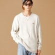 フォーティーカラッツアンドゴーニーゴ(40CARATS&525)の【Made in JAPAN】サーマル 長袖ジャージプルオーバー アイボリー(004)
