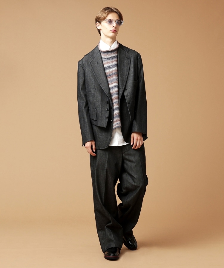 3ピース対応/Made in JAPAN】525DENIM ジャケット(テーラード 3ピース対応/Made in JAPAN】525DENIM ジャケット(テーラード