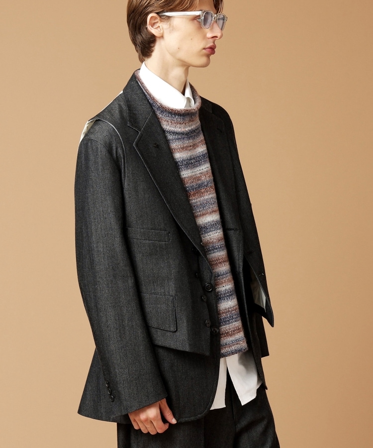 3ピース対応/Made in JAPAN】525DENIM べスト(ベスト 3ピース対応/Made in JAPAN】525DENIM べスト(ベスト