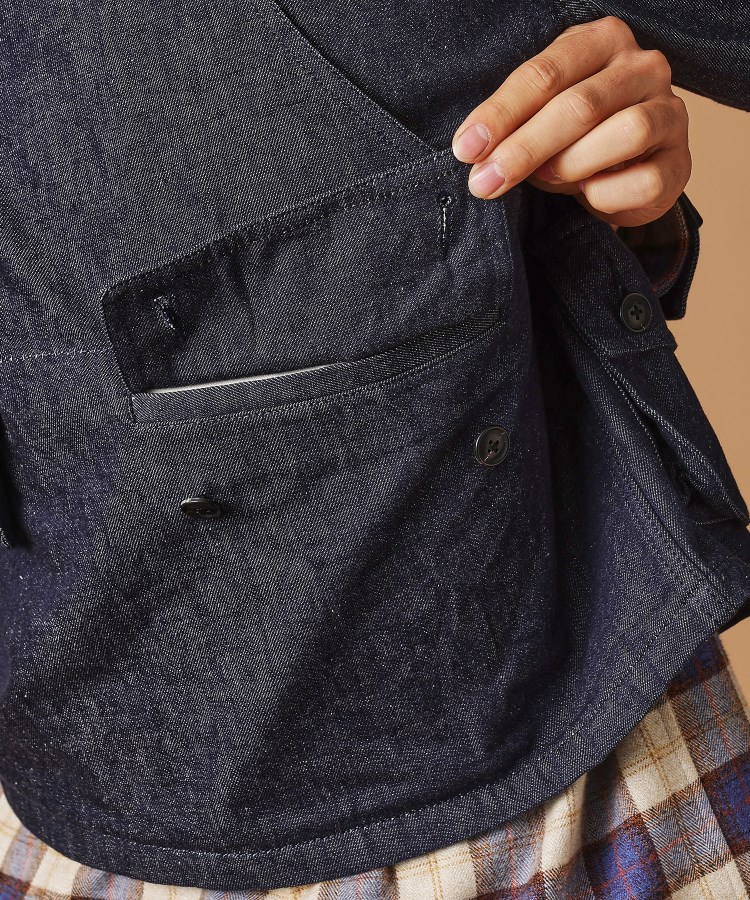 フォーティーカラッツアンドゴーニーゴ(40CARATS&525)の525DENIMショートカバーオール13