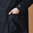 フォーティーカラッツアンドゴーニーゴ(40CARATS&525)のウールヘリンボン ノーカラーコート19