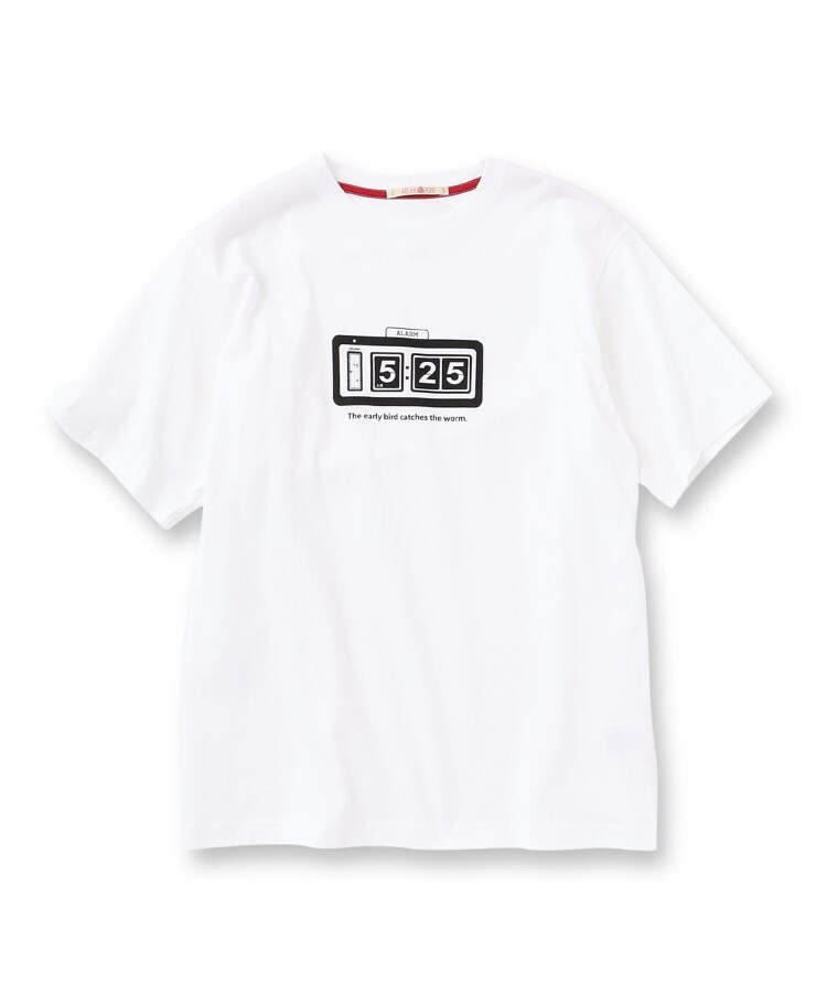 フォーティーカラッツアンドゴーニーゴ(40CARATS&525)の【Made in JAPAN】525クロックTシャツ1