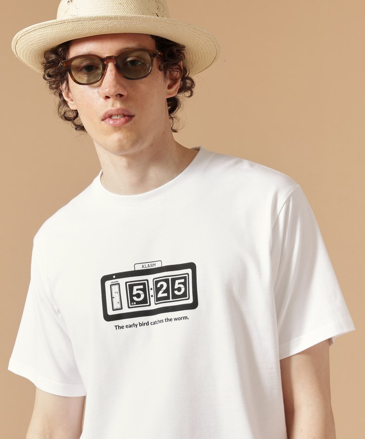 フォーティーカラッツアンドゴーニーゴ(40CARATS&525)の【Made in JAPAN】525クロックTシャツ6
