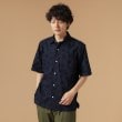 フォーティーカラッツアンドゴーニーゴ(40CARATS&525)のドットカットジャカード半袖シャツ14