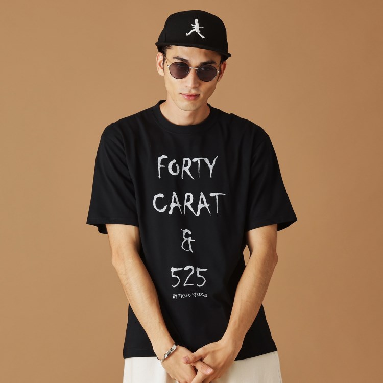 フォーティーカラッツアンドゴーニーゴ(40CARATS&525)の【Sサイズ～】40ct＆525ワールドツアー半袖Tシャツ Ｔシャツ