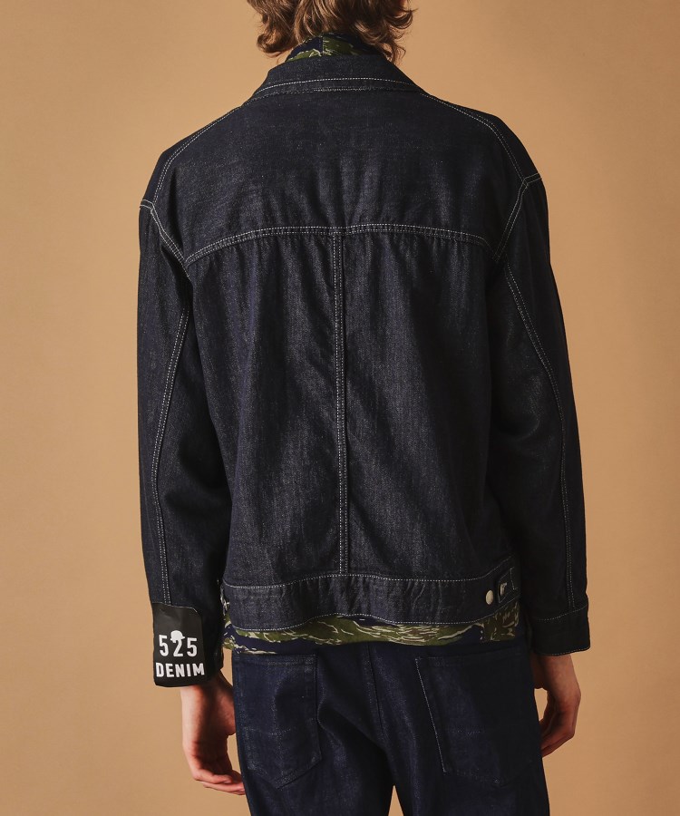 フォーティーカラッツアンドゴーニーゴ(40CARATS&525)の525DENIM ワークジャケット4