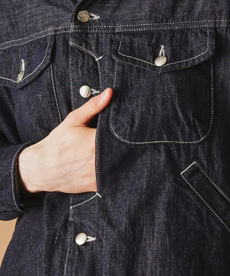 フォーティーカラッツアンドゴーニーゴ(40CARATS&525)の525DENIM ワークジャケット6