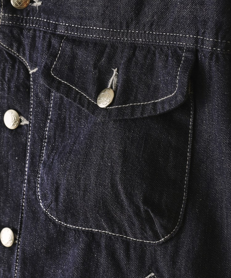 フォーティーカラッツアンドゴーニーゴ(40CARATS&525)の525DENIM ワークジャケット7