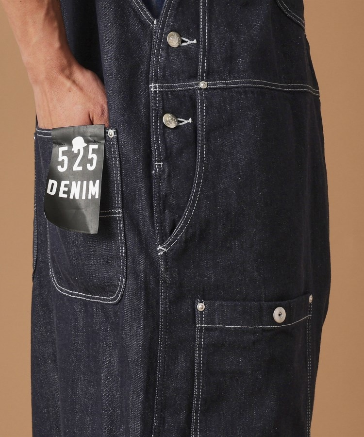 フォーティーカラッツアンドゴーニーゴ(40CARATS&525)の525DENIM　オーバーオール9