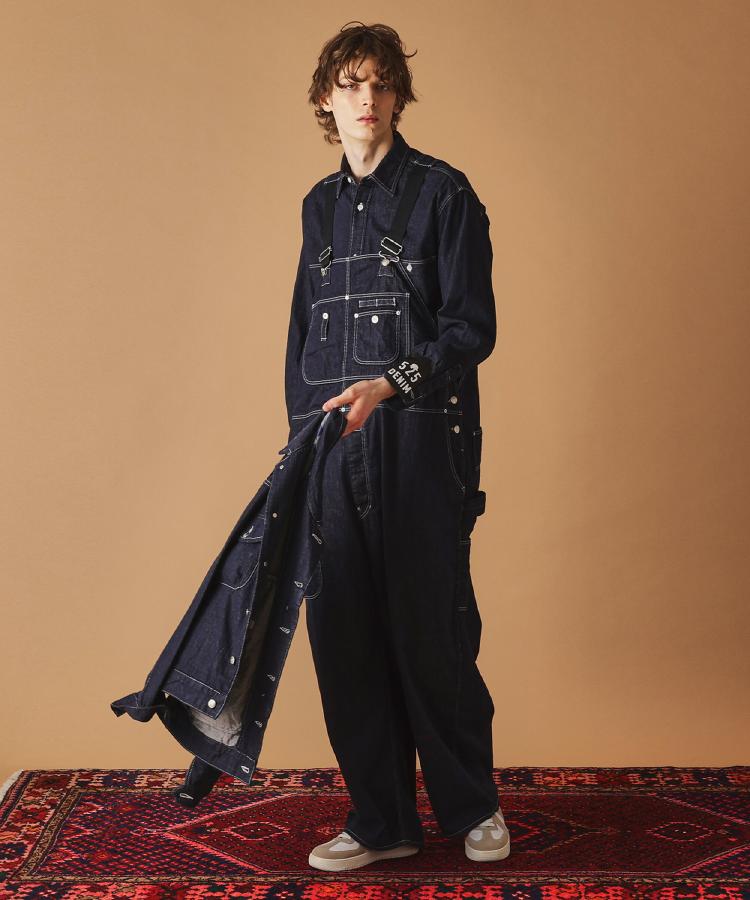 フォーティーカラッツアンドゴーニーゴ(40CARATS&525)の525DENIM　オーバーオール25