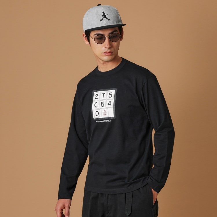 フォーティーカラッツアンドゴーニーゴ(40CARATS&525)のスライドパズル 長袖Tシャツ カットソー