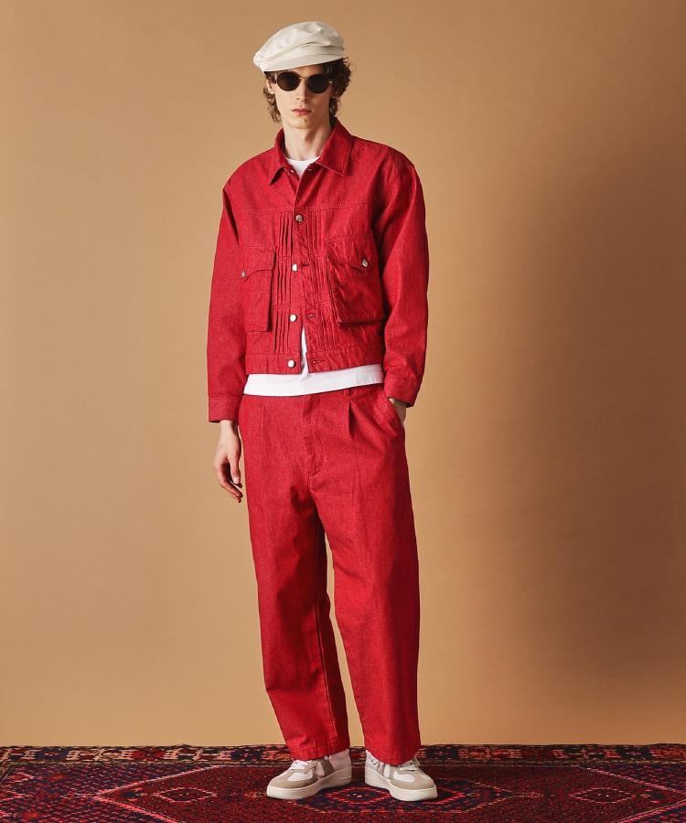 フォーティーカラッツアンドゴーニーゴ(40CARATS&525)の525DENIM　カラーデニムジャケット23