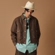 フォーティーカラッツアンドゴーニーゴ(40CARATS&525)の525DENIM　カラーデニムジャケット ブラウン(043)