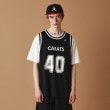 フォーティーカラッツアンドゴーニーゴ(40CARATS&525)の40CARATSバスケシャツ ブラック(019)