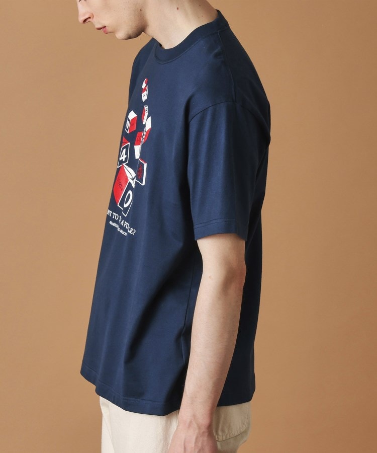 フォーティーカラッツアンドゴーニーゴ(40CARATS&525)の【Sサイズ～】キューブグラフィック半袖Tシャツ3