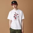 フォーティーカラッツアンドゴーニーゴ(40CARATS&525)の【Sサイズ～】キューブグラフィック半袖Tシャツ ホワイト(001)